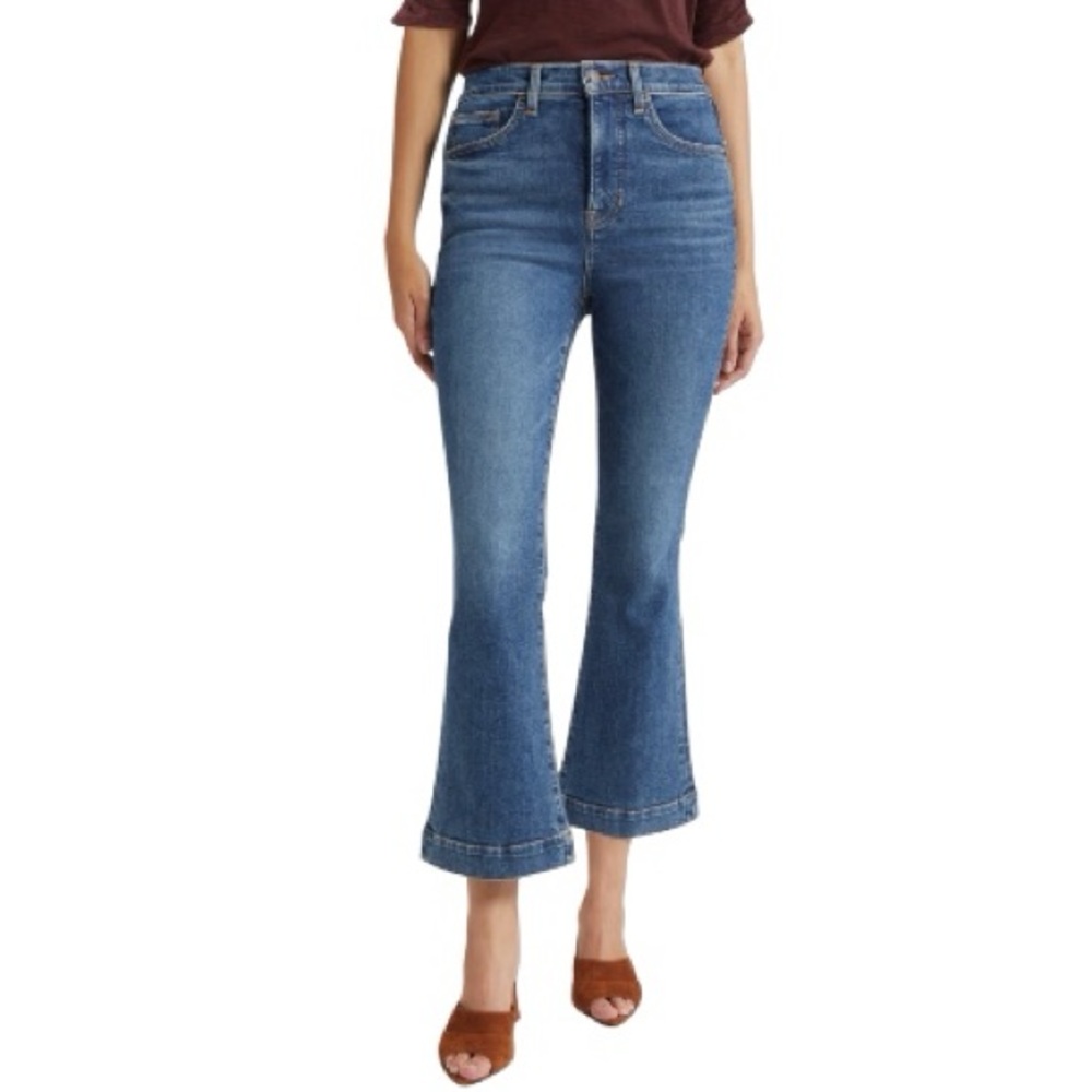 VERONICA BEARD Carson High Rise Ankle Flare - Size 29 - New With Tags